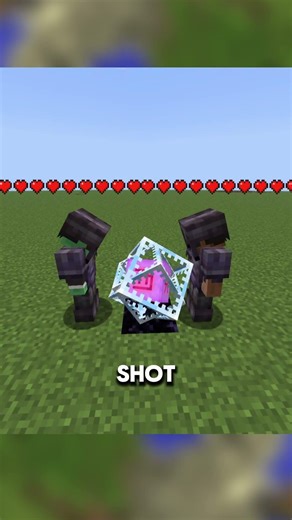 Minecraft's Hidden STRONGEST Weapon... #minecraft #shorts