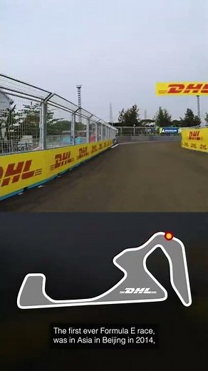 DHL Track Preview | Jakarta E-Prix, Round 9 #shorts