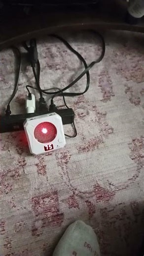 testing laser target with a laser pointer