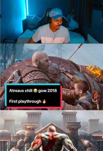 First Boss Fight in God of War (2018)