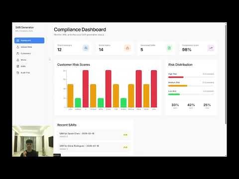 Enhanced & Auditable SAR Narrative Generation Framework