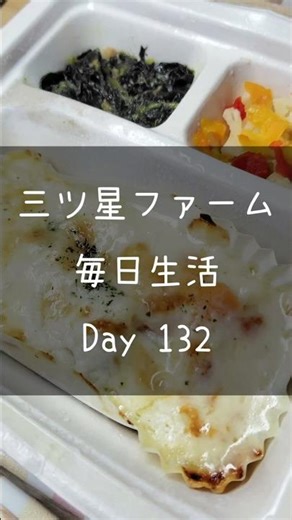 【Day132】心温まる 海老とチキンのマカロニグラタン｜三ツ星ファーム毎日生活