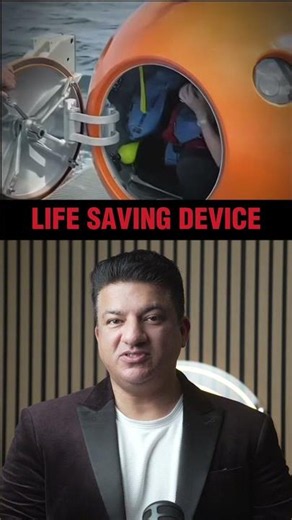 😱 This Survival Capsule Can Protect You During a Tsunami! 🌊🛟