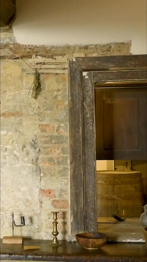 4.3K views · 59 reactions | During the Elizabethan kitchen restoration, two hatches were found. One was still in use from Victorian times, while the other was bricked up. Research confirmed the necessity of both an 'in' and 'out' hatch, mirroring even modern kitchens. #Athelhampton #ElizabethanKitchen #Restoration #History #KitchenDesign | Real Royalty | Facebook
