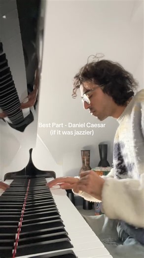 Ary Kumar on Instagram: "Best Part - Daniel Caesar #jazzpiano #pianocover #coversong #danielcaesar #her #bestpart #rnbcover #singingcover #neosoul"