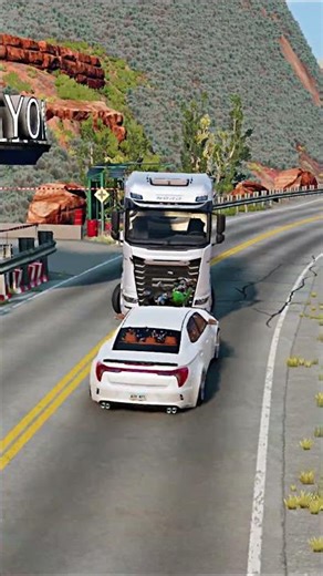 Realistic Highway Car Crashes #272