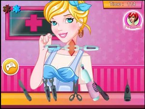Cinderella Neck Surgery - Disney Princess Cinderella Doctor Games