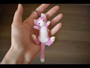 Beaded cat