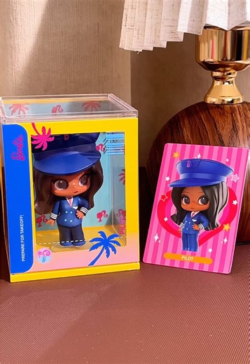 Unboxing MINISO Barbie Blind Box: Pilot Barbie Surprise!