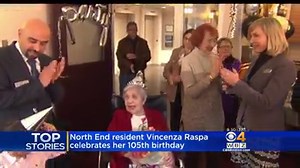 Happy 105th birthday Vincenza! | WBZ / CBS News Boston