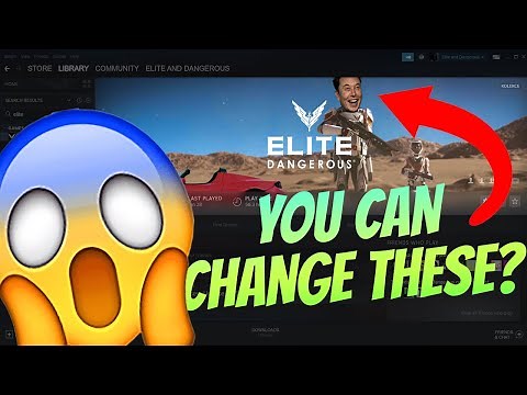 How to change steam library background!