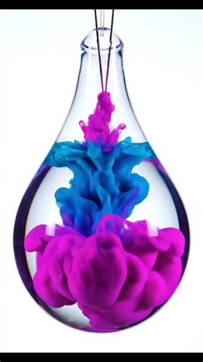 Cinematic Ink Fusion Mesmerising Multi Colours