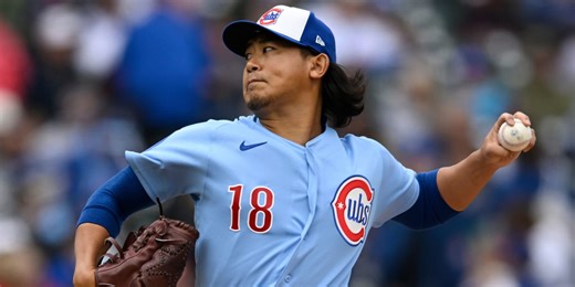 Imanaga pulled after 6 no-hit innings; 'It was the right decision'