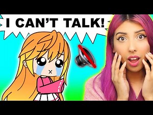 Feelings to the MUTE GIRL (Gacha Life Mini Movie Reaction)