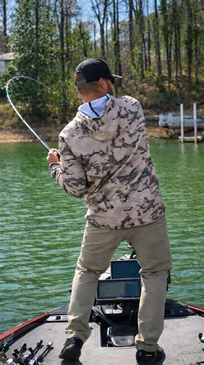 While a bunch of Lake Martin spotted bass were watching minnows and dice fly over their heads, @brockmosleyfishing came out swinging with a @zmanfishingproducts Tungsten Evo Elite! Have you had a chance to chunk it??? See the full @seafoamworks @sufixlines Top 5 on the Bass Blaster YouTube channel and at bassblaster.rocks | BassBlaster
