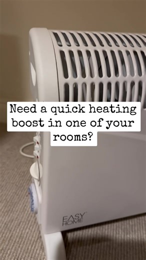 Need a quick heating boost in one of your rooms? Having this 2kW convector heater will save you needing to fire up the central heating if you just want some quick, temporary warmth - simply plug it in, choose from one of three heat settings and control the temperature with the thermostat's easy-to-use dial. #heater #heaters #portableheaters #coldweather #keepwarm