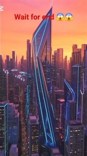 AI Predicts the Future of Cities – Smart Cities in 2050 😱😱 #world #aiprediction #aistory #aishorts