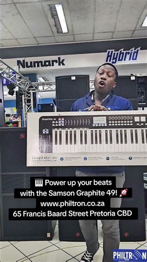🎹 Power up your beats with the Samson Graphite 49! 🚀