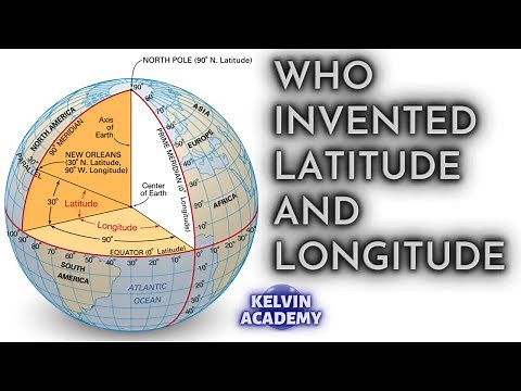 WHO INVENTED LATITUDE AND LONGITUDE