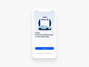 Insurance onboarding animation