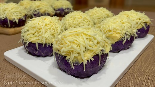 188K views · 4.4K reactions | UBE CHEESE ENSAYMADA ✔️Dough 3 tbsp...