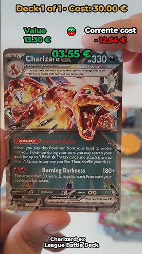 🔥 Charizard ex League Battle Deck - All 60 Cards Revealed! 🔥 #CharizardEx #LeagueBattleDeck