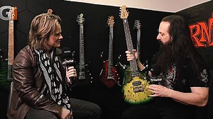 DREAM THEATER Guitarist JOHN PETRUCCI Runs Down New Line Of Signature Music Man Majesty Guitars (Video)