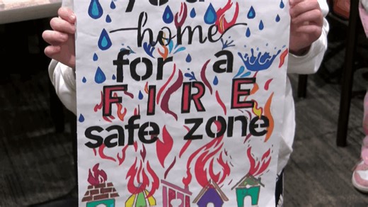 4th grade artists celebrate AFD's Junior Fire Safety Program contest