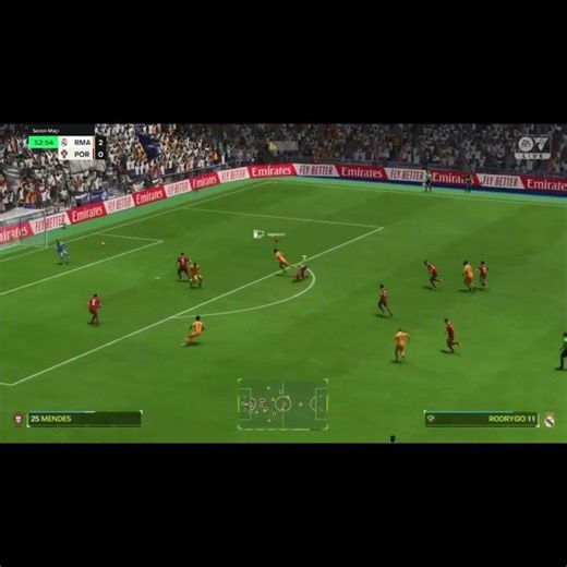 FC 25 Rodrygo Nice Goal #fc25 #shorts