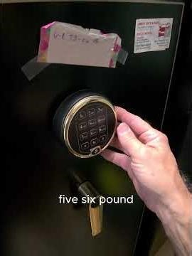 How to Change combination on a 6120 S&G First Gen Keypad