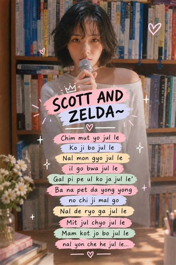 Scott and Zelda lyrics (BIBI) ............#lyrics #song #songlyrics #Scottandzelida #shorts #bibi