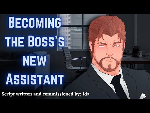 [M4A] Becoming the Boss's new Assistant - Boss x listener - ASMR roleplay (by ‪@idaslittlecorner‬ )