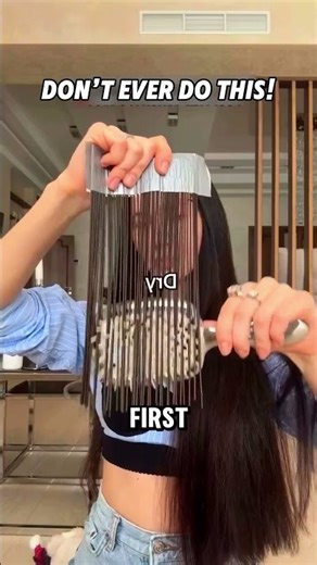 Don’t Ever Do This!🚫😱It’s Damaging Your Hair!