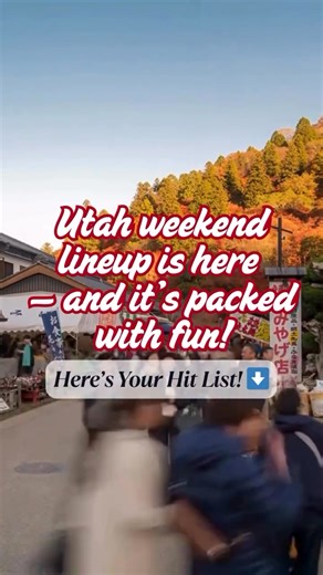 ✨ Utah weekend lineup is here — and it’s packed with fun! 🌟 Aquarium Lantern Festival — Dive into dazzling lights at Loveland Living Planet Aquarium in Draper! Happening nightly through Jan 10, 5:30–10 pm. 💃 Art with Heart — Experience Utah’s top dancers performing for a cause at the Grand Theatre (2 & 7 pm, Nov 8). 🛍️ Indoor Urban Flea Market — Hunt for vintage treasures and local finds at The Gateway, Downtown SLC, this Sunday (10 am–4 pm). Which one’s on your list this weekend? 👇 #UtahEve