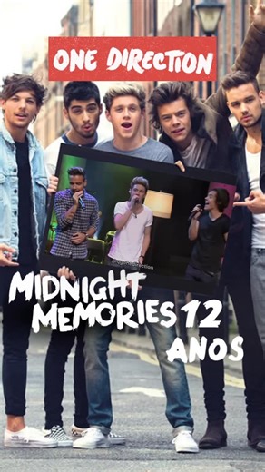 QG One Direction on Instagram: "🇧🇷 | #1DMEMORIES • Há 12 anos, em 25 de novembro, a One Direction lançava Midnight Memories, o álbum que marcou a virada mais madura e rock da banda. Dois dias antes, o histórico #1DDay preparou o mundo para esse momento: uma maratona global de 7 horas no YouTube, cheia de brincadeiras, convidados, bastidores e a primeira performance de “Story of My Life”. Um evento que fez do Fandom parte essencial da divulgação. O impacto foi imediato: Midnight M