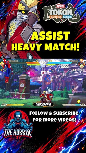 Assist Heavy Match! Marvel Tokon Fighting Souls Multiplayer Gameplay!