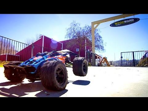 EPIC E-Revo Action @ Woodward West! | Traxxas