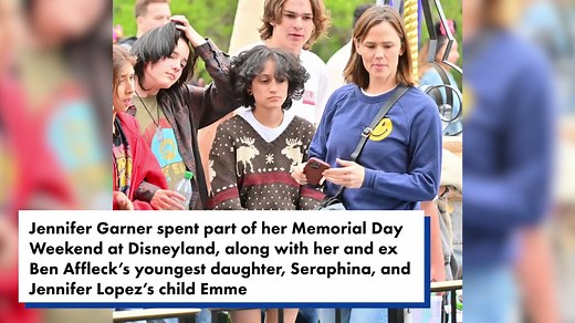 Jennifer Garner takes daughter Seraphina, Jennifer Lopez’s child Emme to Disneyland