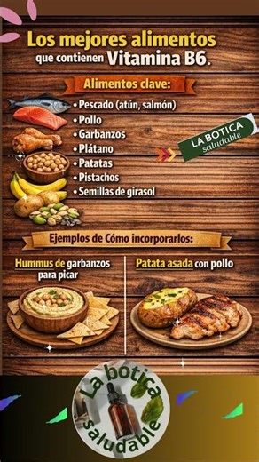 ¿Cansancio? Te falta esta vitamina #VitaminaB6 #SaludIntegral