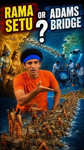 Rama Setu or Adam’s Bridge? 🤔 The Mystery Explained 🌊🇮🇳