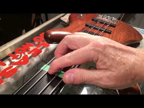 How to intonate a fretless neck