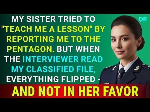 My Sister Reported Me to the Pentagon — Until the Interviewer Read My Classified File
