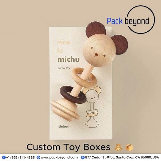 🧸✨ Custom Toy Boxes Made Just for Your Brand!