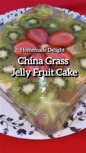 how to make jelly cake with agar agar