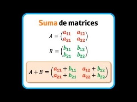 🔢 Sumas y Restas de Matrices