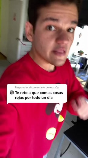 Reto de Comida: 24 Horas Solo Comiendo Rojo