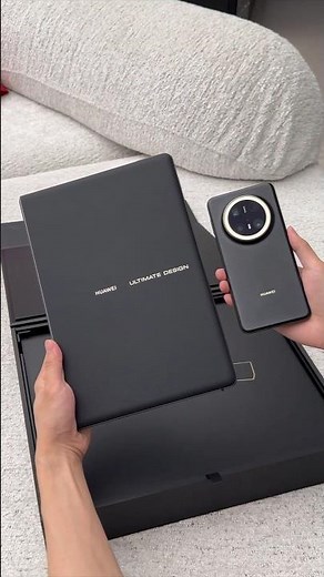 The world's first Huawei MateBook Fold Unboxing! The lightest and thinnest folding computer