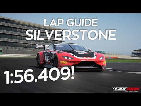 Silverstone Detailed Lap Guide | Aston Martin V8 Vantage GT3 | Assetto Corsa Competizione