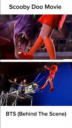 Scooby Doo Movie Behind The Scene And Movie Scene