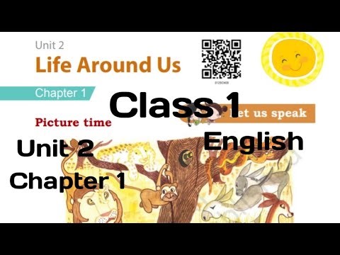 Life Around Us /Class 1/Unit 2/Chapter 1/English Mridang with Question Answer Ncert Book